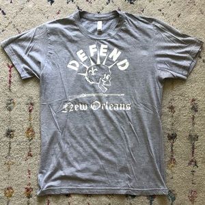 American Apperal DEFEND New Orleans T-shirt